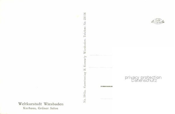 Wiesbaden Kurhaus Grüner Salon – Bild 2