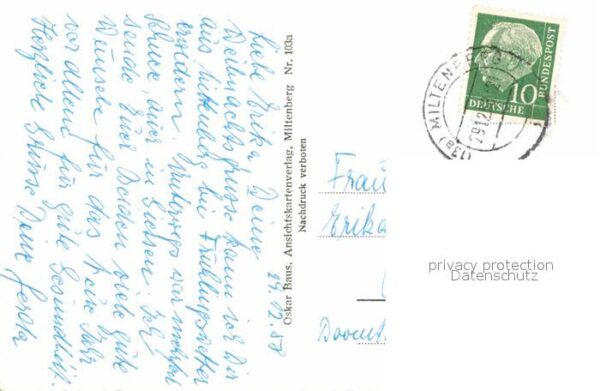 Miltenberg Main Das Schnatterloch Fachwerk – Bild 2