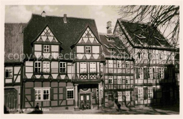 Quedlinburg Klopstockhaus Fachwerk