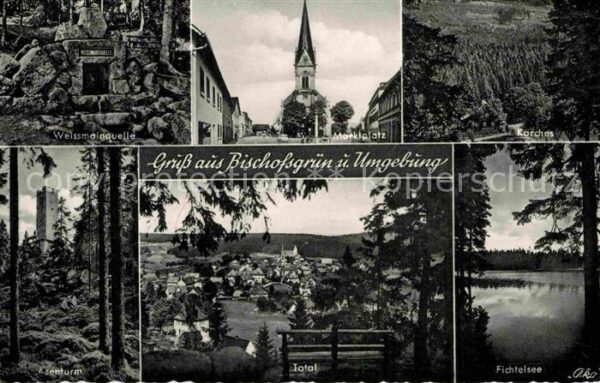 Bischofsgruen Weissmainquelle Korches Fichtelsee Asen