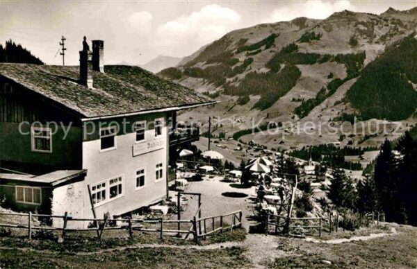 Buehlalpe Blick auf Mittelberg
