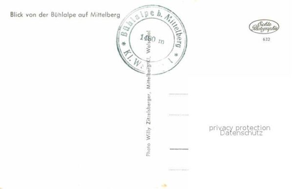 Buehlalpe Blick auf Mittelberg – Bild 2