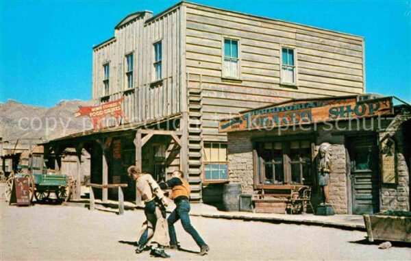 Tucson Actors in front of Red Dog Saloon