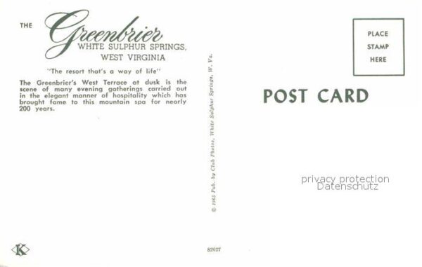 Greenbrier White Sulphur Springs Hotel – Bild 2