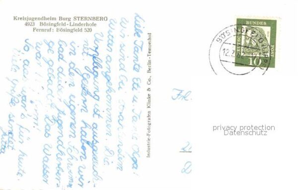 Boesingfeld Kreisjugendheim Burg Sternberg Fliegera – Bild 2