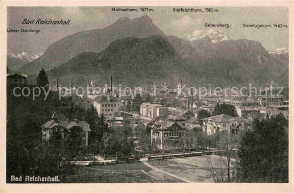 Bad Reichenhall Loferer Steinberge Müllnerhorn Sonntags