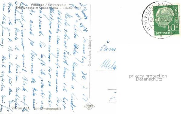 Villingen-Schwenningen Erholungsheim Tannenhöhe – Bild 2