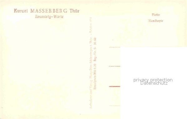 Masserberg Rennsteig-Warte – Bild 2