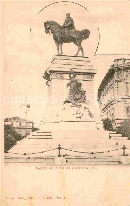 Milano Monumento di Garibaldi