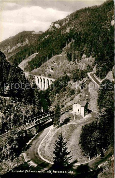Hoellental Schwarzwald mit Ravennabrücke