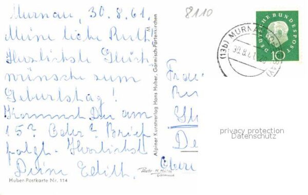 Murnau Staffelsee Floriansplatz gegen Zugspitze und Waxen – Bild 2