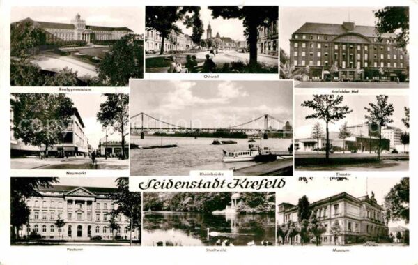 Krefeld Seidenstadt Ostwall Krefelder-Hof Neuma