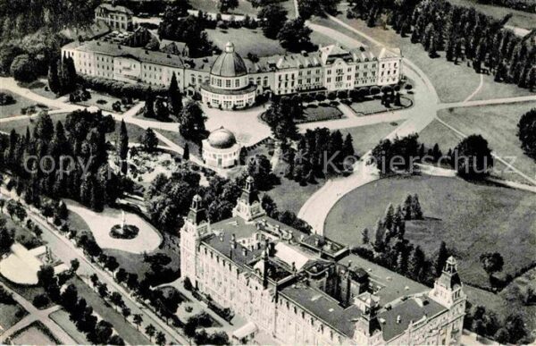 Bad Wildungen Fliegeraufnahme Badehotel mit Fürstenho