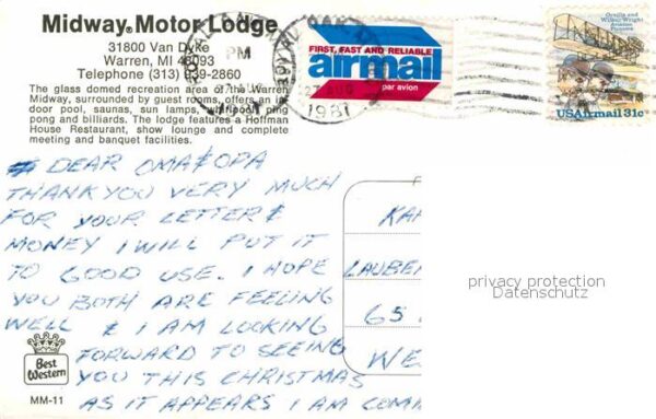 Warren Michigan Midway Motor Lodge Schwimmbad – Bild 2
