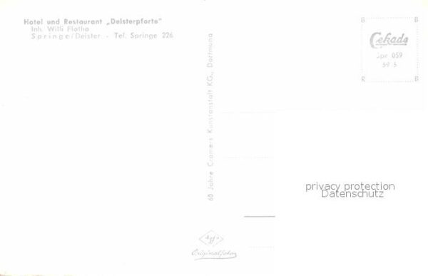 Springe Deister Hotel Restaurant Deisterpforte – Bild 2