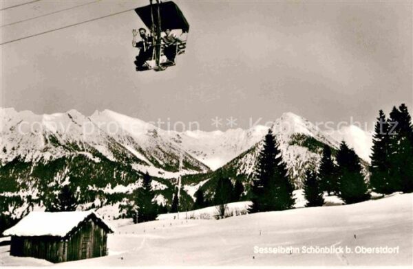 Oberstdorf Sesselbahn Schönblick