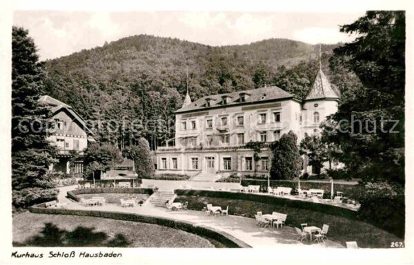 Badenweiler Kurhaus Schloß Hausbaden