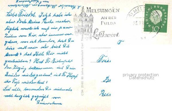 Melsungen Fulda Rathaus Fachwerk – Bild 2