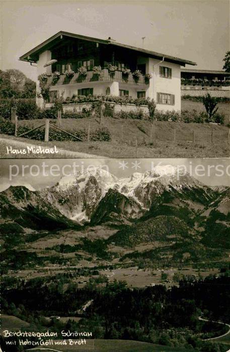 Berchtesgaden Schönau Fliegeraufnahme Haus Michael