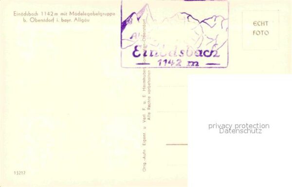 Einoedsbach mit Mädelegabelgruppe bei Oberstdorf – Bild 2