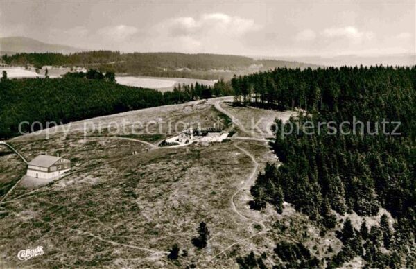 St Andreasberg Harz Fliegeraufnahme Berggasthaus Matthiasba