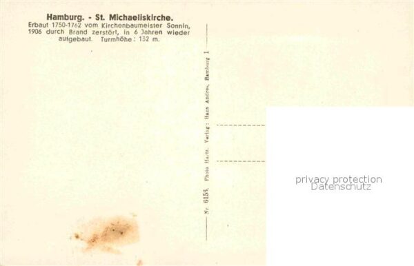 Hamburg St. Michaeliskirche – Bild 2