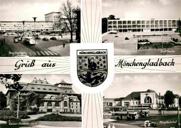 Moenchengladbach Haus-Westland Stadttheater Hauptbahnhof