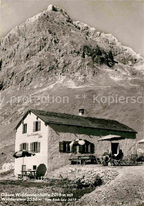 Widdersteinhuette mit Widderstein