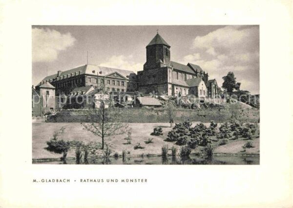Moenchengladbach Fliegeraufnahme Münster