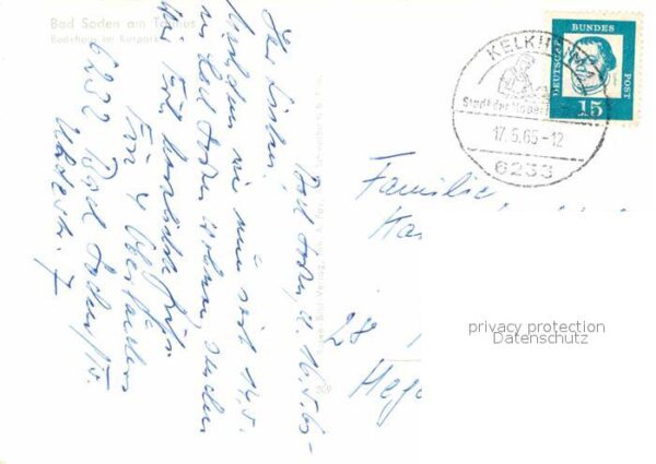 Bad Soden Taunus Badehaus im Kurhapr – Bild 2
