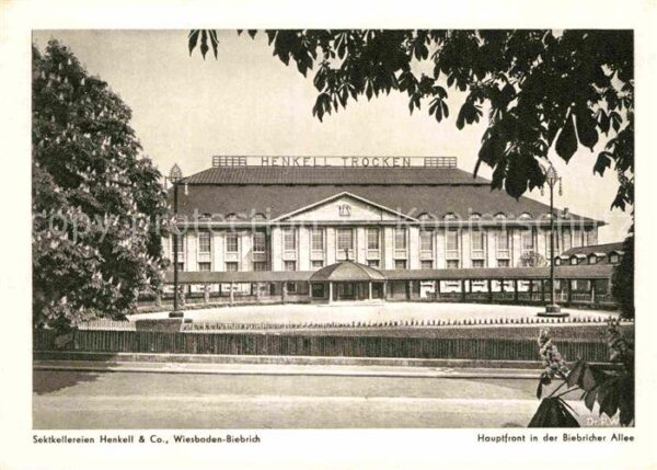 Biebrich Wiesbaden Sektkellerei Henkell & Co.