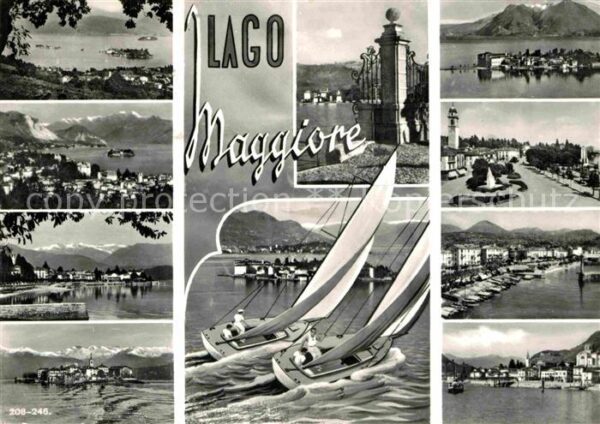 Lago Maggiore Fliegeraufnahmen