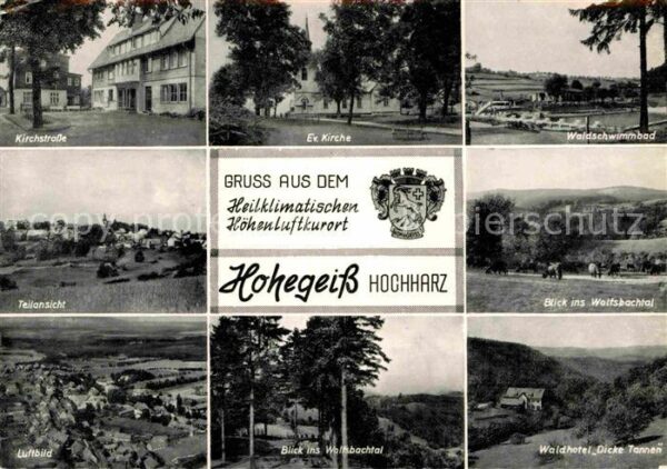 Hohegeiss Harz Waldhotel Dicke Tannen Fliegeraufnahme