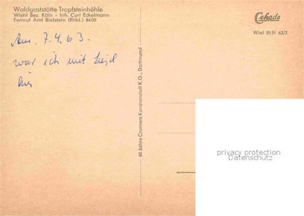 Wiehl Oberbergischer Kreis Schloß HOmburg Freibad Tropfsteinhöhle – Bild 2