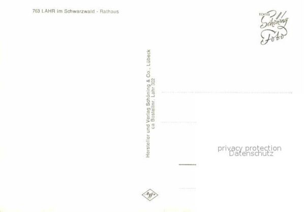 Lahr Schwarzwald Rathaus – Bild 2