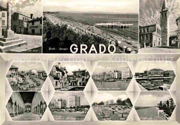 Grado Pineta Strand Kirche Chiesa