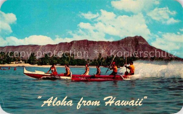 Waikiki Outrigger Canoe
