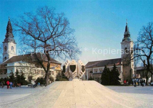 Kecskemet Hauptplatz Kirche