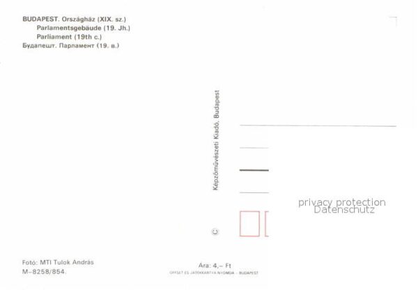Budapest Parlamentsgebäude – Bild 2