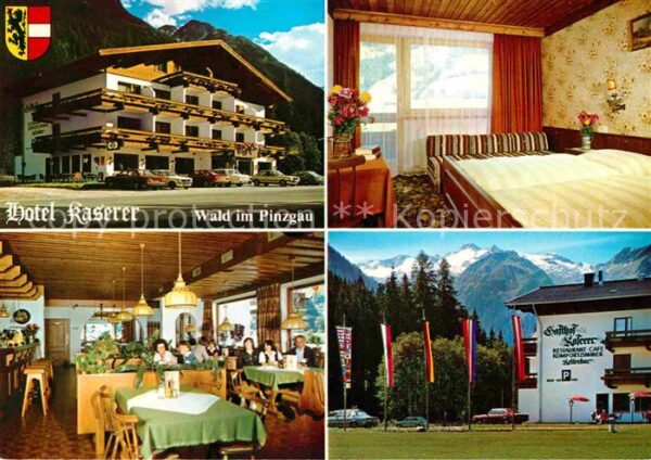 Wald Pinzgau Hotel Kaserer Zimmer Gastraum