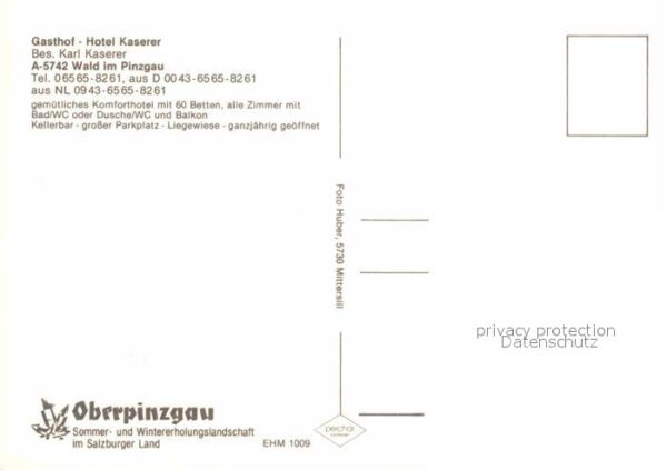 Wald Pinzgau Hotel Kaserer Zimmer Gastraum – Bild 2