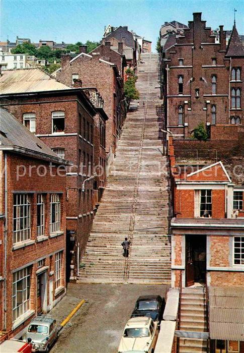 Liege Luettich Treppen von Bueren