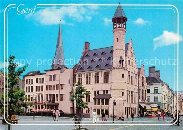 Gent Gand Flandre Vrijdagmarkt Het Toreken