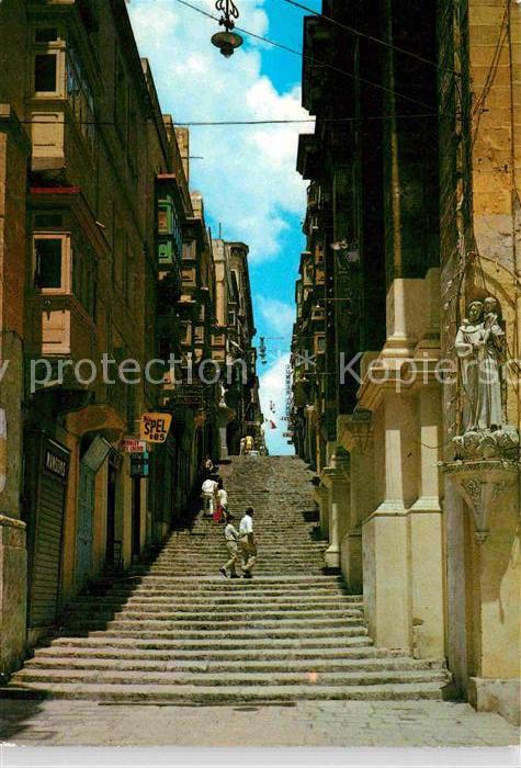 Malta St Johns Street Valletta