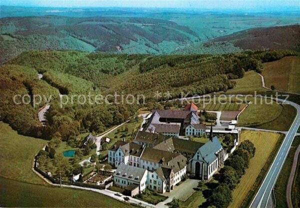 Heimbach Eifel Abtei Mariawald Fliegeraufnahme