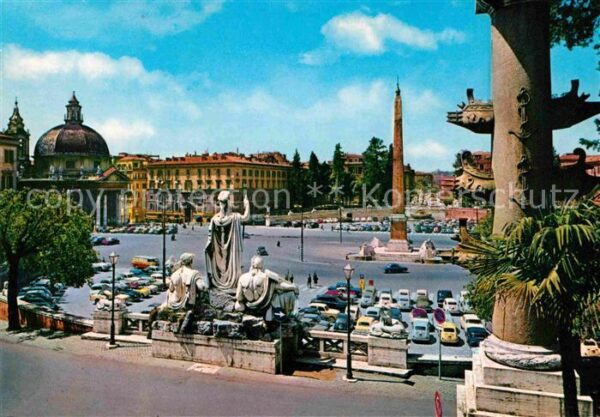 Roma Rom Piazza del Popolo