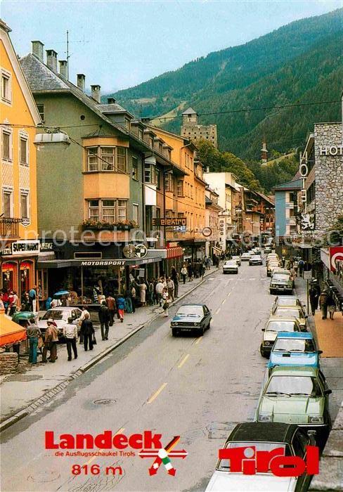 Landeck Tirol Strassenpartie