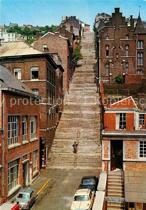 Liege Luettich Treppen von Bueren