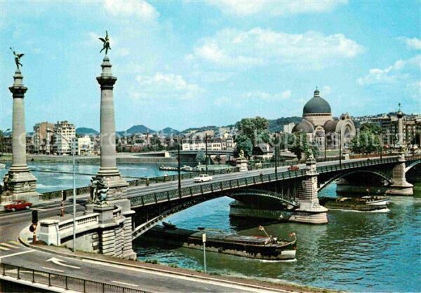 Liege Luettich Fragneebrücke