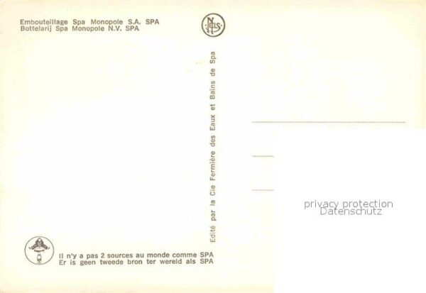Spa Liege Embouteillage Spa Monopole SA Fliegerau – Bild 2